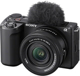 Sony Alpha ZV-E10 II K | APS-C spiegelloze videocamera met verwisselbare lens met 16-50 mm f/3.5-5.6 Power Zoom Kit-lens