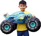 Hot Wheels Monster Trucks afstandsbediening auto, Mega-Wrex in schaal 1:6, extra grote speelgoedtruck, meer dan 2 voet lang, HPK28