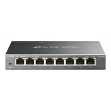 TP-Link TL-SG608E 8-poorts Gigabit Easy Smart Managed Network Switch (plug-and-play, metalen behuizing, QoS, IGMP-Snooping, VLAN, centraal beheer, energiezuinig)