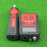 Netwerk Kabellengte Tester Kabel Lijnzoeker RJ11 RJ45 BNC Kabel Lijn Tracker Kabeltester NF-858C