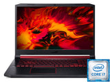 Acer Nitro 5 (AN517-51-748R) 43,9 cm (17,3 inch Full HD IPS 120 Hz mat) gaming laptop (Intel Core i7-9750H 16 GB RAM, 1 TB PCIe SSD + 2 TB HDD, NVIDIA GeForce GTX 1660Ti, Win 10 Home) zwart/rood