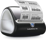 DYMO LabelWriter 4XL, Drukt labels af tot 10 cm breed, USB-aansluiting, 1755120, Zwart