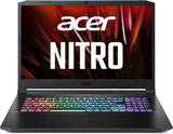 Acer Nitro 5 (AN517-54-961E) Gaming Laptop | 17,3" FHD 144 Hz Display | Intel Core i9-11900H | 32GB RAM | 1TB SSD Geheugen | NVIDIA RTX 3070 Graphics | QWERTZ Toetsenbord | Windows 11, Zwart