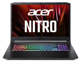 Acer Nitro 5 (AN517-54-961E) Gaming Laptop | 17,3" FHD 144 Hz Display | Intel Core i9-11900H | 32GB RAM | 1TB SSD Geheugen | NVIDIA RTX 3070 Graphics | QWERTZ Toetsenbord | Windows 11, Zwart