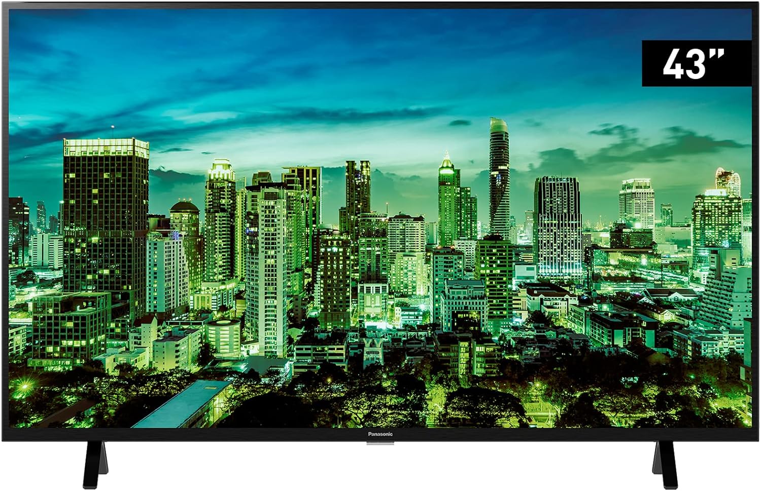 Panasonic TX-43LXW704 108 cm LED-tv (43 inch, HDR Bright Panel, 4K Ultra HD, Triple Tuner, HDMI, USB, Smart TV), zwart