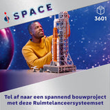 LEGO Icons NASA Artemis ruimtelanceersysteem, Woonaccessoire of Kantoor Decoratie, Creatieve Hobby, Bouwpakket voor Volwassenen met Orion-capsule en Lanceertoren, Cadeau voor Hem of Haar 10341