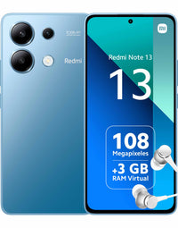 Xiaomi Redmi Note 13 8GB+128GB Cell phone without contract, Blue (NL Version + 2 year warranty)