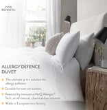 The Fine Bedding Company - Allergy Defence Dekbed - 10,5 TOG - Gemaakt van gerecyclede materialen - Anti-Allergie & Hypoallergeen - Tweepersoons