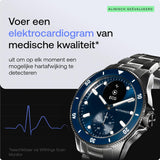 WITHINGS ScanWatch Nova, hybride smartwatch hartgezondheid voor M&F - EKG, SPO2, temperatuurbewaking, slaaptracking, ademhalingsgezondheid, cyclustracking, 30 dagen batterijduur, iOS en Android