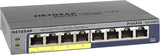 NETGEAR ProSAFE Unmanaged Plus Switch - GS108PE - 8 Power over Ethernet poorten