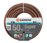 GARDENA Premium SuperFLEX slang 13 mm (1/2") 50 m: Tuinslang met Power Grip profiel, 35 bar barstdruk, zeer flexibel, vormvast, uv-bestendig (18099-20)