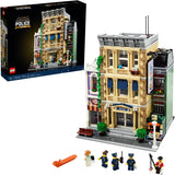 LEGO Icons Police Station 10278 Grote bouwset, verzamelmodelbouwsets voor volwassenen om te bouwen, modulaire gebouwencollectie