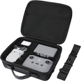 ProCase EVA Draagtas voor DJI Mini 2 / DJI Mini 2 Fly More Combo en Accessoires, Harde Schokbestendige Hoes Hoesje Case Koffer Beschermhoes met Schouderriem -Zwart