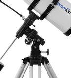 Zoomion Zwaartekracht 150/1400 EQ Astronomische Reflecterende Telescoop Set met statief, opzet, oculairen voor volwassen astronomiebeginners