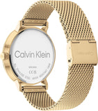 Calvin Klein Analoog kwartshorloge voor heren met roestvrijstalen band 25200049