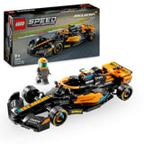 LEGO Speed Champions McLaren Formule 1 Racewagen 2023, Speelgoed Auto Bouwpakket voor Kinderen om mee te Spelen en Neer te Zetten, Rollenspel Cadeau voor Jongens en Meisje vanaf 9 76919