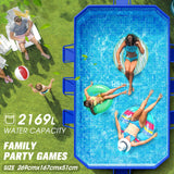 KingSom Frame Pool Rectangular Large Extra Thick Quick Install 269 x 167 x 51 cm
