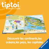 Ravensburger - tiptoi® – starterset – lezer + boek Mijn eerste Atlas – elektronisch educatief spel zonder scherm – vanaf 5 jaar – Franse versie – 00177