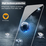 Lemxiee Film voor Google Pixel 9 Pro Screen Protector [2+2 Stuks] Volledige Dekking Gehard Glas Film Schermbeschermer met Camera Lens Beschermer + Eenvoudige montagekit inbegrepen