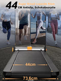 WalkingPad MC11 Elektrische loopband voor thuis, loopband inklapbaar met ruim loopgebied 44x120cm, walking pad tot 12 km/u met LED-display, APP en tabletstandaard Geschikt voor thuis en op kantoor