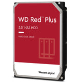 Western Digital WD Red Plus NAS Harde Schijf 2 TB (NASware Firmware Voor Compatibiliteit; 3,5 Inch; 5400 RPM; 64 MB Cache; SATA 6 Gb/s; CMR; Werkbelasting 180 TB/Jaar)