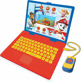 Lexibook, Paw Patrol, Tweetalige Nederlands/Franse educatieve laptop, Speelgoed voor kinderen met 130 leeractiviteiten, spelletjes en muziek, Blauw, JC798PAi10