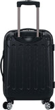 Rockland Hardside Uitbreidbare Bagage met Spinner Wielen, Multicolor