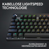 Logitech G PRO X TKL LIGHTSPEED Draadloos gamingtoetsenbord - Zwart - DEU - TACTILE