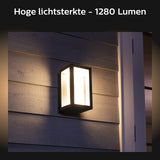 Philips Hue Impress muurlamp - wit en gekleurd licht - zwart - smal