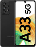 Samsung Galaxy A33 5G Smartphone Dual-SIM Android Smartphone Mobiele Telefoon 6 GB RAM 128 GB Geheugen Awesome Black + 30 maanden garantie