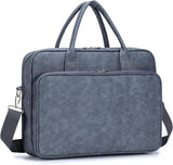 BAGZY Laptoptas 15.6 inch, Business Aktetas Werktas Laptoptas Schoudertas Lerarentas Met Schouderriem Handtas voor Kantoor