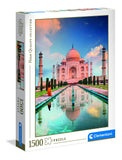 Clementoni Volwassen Puzzel, Taj Mahal - 1500 Stukjes - High Quality Collection, 14+ jaar, 31818, Meerkleurig