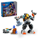 LEGO City Ruimtebouwmecha Robot Speelgoed voor Kinderen vanaf 6 jaar, Leuk Cadeau voor Jongens en Meisjes, Ruimte Bouwpakket met Minifiguren 60428