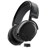 Steelseries Arctis 7+ Headset Bedraad en draadloos Hoofdband Gamen USB Type-C Zwart