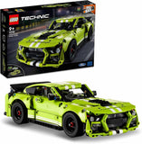 LEGO Technic Ford Mustang Shelby GT500, Pull-back Raceauto met AR-app, Auto Speelgoed voor Kinderen, Origineel Cadeau voor Jongens en Meisjes 42138