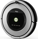 iRobot Roomba 886 Robotstofzuiger (zakloos, voor tapijten, laminaat, linoleum, parket en houten vloeren) zwart/grijs