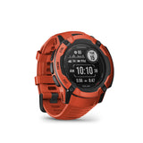 Garmin Instinct 2X Solar, Smartwatch, Oneindige batterijduur met Solar, Ingebouwde zaklamp, Multi-band GNSS, Flame red