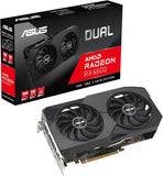 ASUS Radeon RX 6600 Dual V2 Grafikkarte - 8GB GDDR6, HDMI, 3x DP