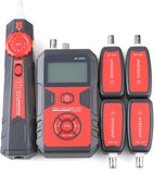 Netwerk Kabellengte Tester Kabel Lijnzoeker RJ11 RJ45 BNC Kabel Lijn Tracker Kabeltester NF-858C