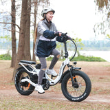 Fafrees F20 X-MAX Elektrische Fiets, 20 * 4,0 Inch Fatbike, Opvouwbare Elektrische Stadsfiets Voor Volwassenen, 48V/30Ah Accu, Bereik 160KM, Elektrische Mountainbike Voor Mannelijk