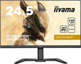 iiyama G-MASTER Gold Phoenix GB2590HSU-B5 62,2 cm 24,5" Fast IPS LED Gaming Monitor Full-HD HDMI DP USB3.0 0.4ms 240Hz FreeSync Premium HDR400 hoogteverstelling Pivot zwart