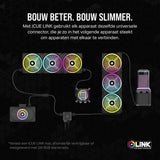 CORSAIR iCUE LINK XD5 RGB ELITE Pomp-Reservoirunit - D5 PWM Pump - 22 Aanstuurbare RGB-leds - Transparant Reservoir van 440 ml - Wit