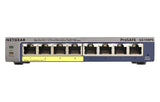 NETGEAR ProSAFE Unmanaged Plus Switch - GS108PE - 8 Power over Ethernet poorten