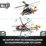 LEGO Technic Airbus H175 Reddingshelikopter Model Bouwpakket voor Kinderen met Draaiende Propellers en Motoraangedreven Functies, Constructie Speelgoed, Cadeau voor Jongens en Meisjes 42145