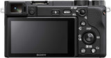 Sony Alpha 6400 E-Mount Systeemcamera, 24 Megapixels, 4K Video, 180° Klapscherm, 0.02 Sec. Real-Time Autofocus Met 425 Contrast Af-Punten, Xga Oled-Zoeker, Inclusief L-Kit 16-50 Mm Objectief, Zwart