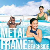 Intex 28206NP Metal Frame Pool, 305cm x 76cm Round Beach