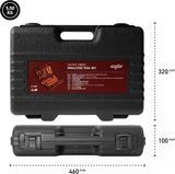 MJW Geïsoleerde gereedschapsset 1/2 inch VDE 1000 V dop 1/2 inch 6-hoek 10 | 12 | 13 | 14 | 17 | 19 | 22 | 24