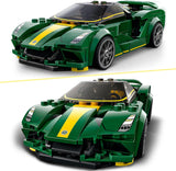 LEGO 76907 Speed Champions Lotus Evija speelgoed bouwbare model voor kinderen, collectible set met racende bestuurder minifiguur