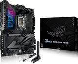 ASUS ROG MAXIMUS Z790 DARK HERO moederbord Intel LGA 1700, ATX DDR5, Intel Wi-Fi 7, 5 M.2 sleuven, PCIe 5.0 NVMe SSD, 2 Thunderbolt 4, USB Type-C, AI Overclocking, Cooling II, Networking, Aura Sync