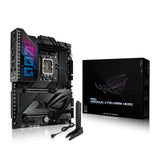 ASUS ROG MAXIMUS Z790 DARK HERO moederbord Intel LGA 1700, ATX DDR5, Intel Wi-Fi 7, 5 M.2 sleuven, PCIe 5.0 NVMe SSD, 2 Thunderbolt 4, USB Type-C, AI Overclocking, Cooling II, Networking, Aura Sync